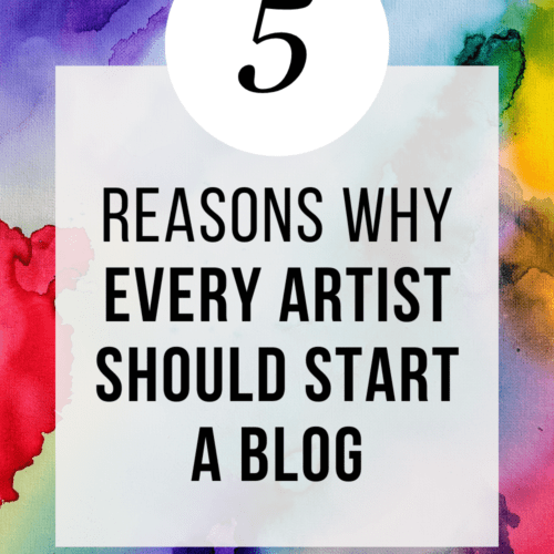 why artists should blog
