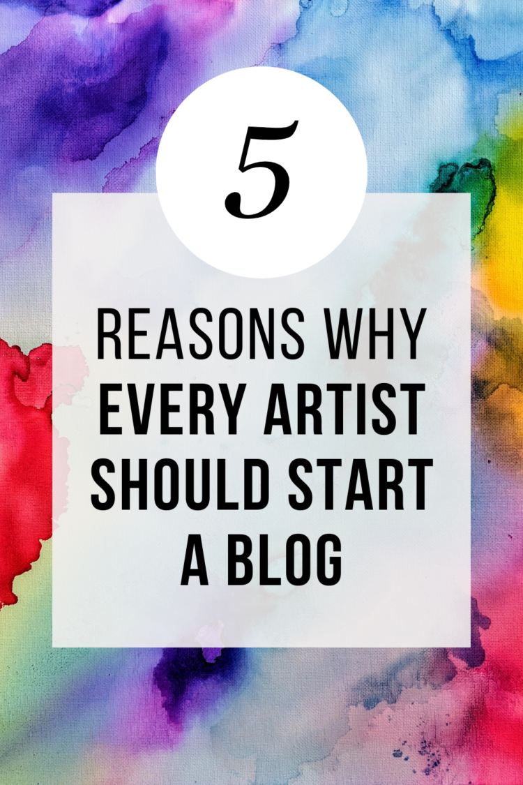 why artists should blog