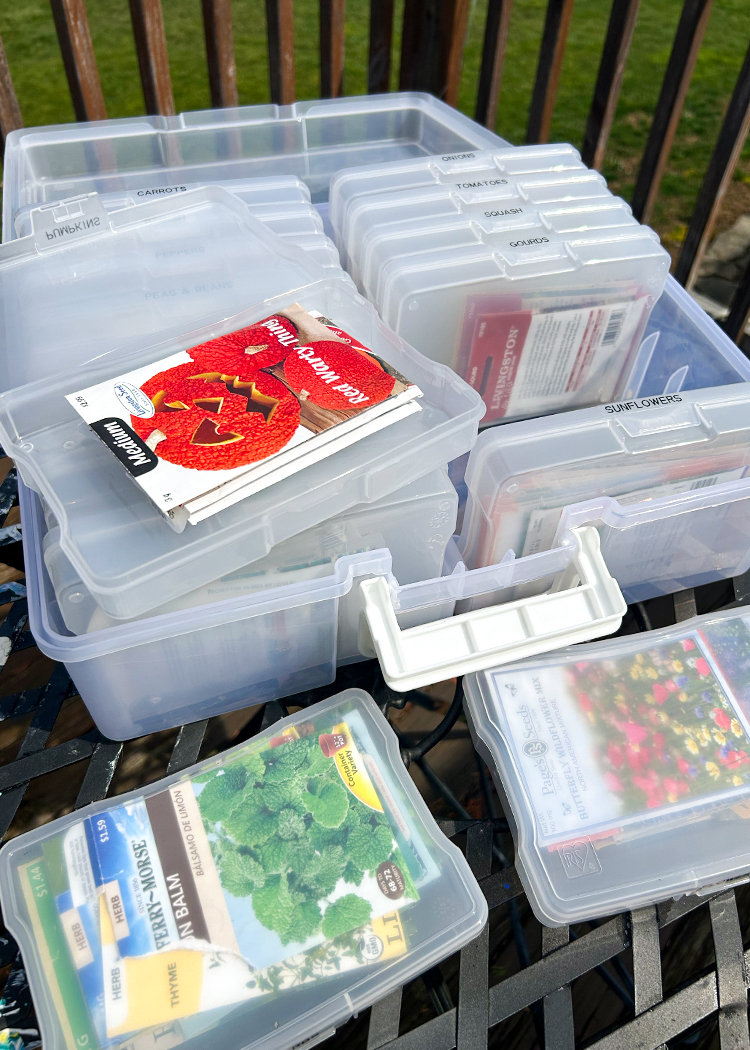 organzing seeds