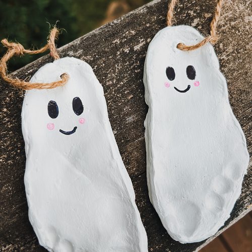 diy ghost craft clay