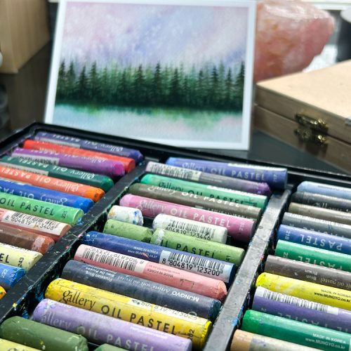 getting inspiration for art
