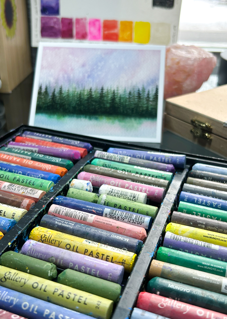 getting inspiration for art