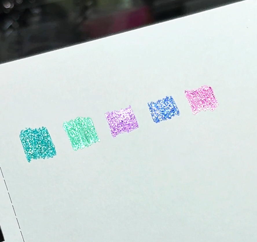 glitter gel pens